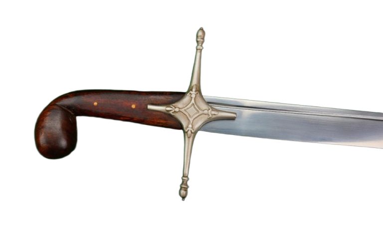 Persian Scimitar Blade with Curved Edge