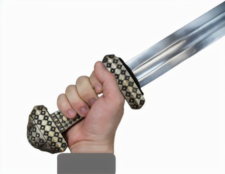 Bronze Hilt Viking Sword