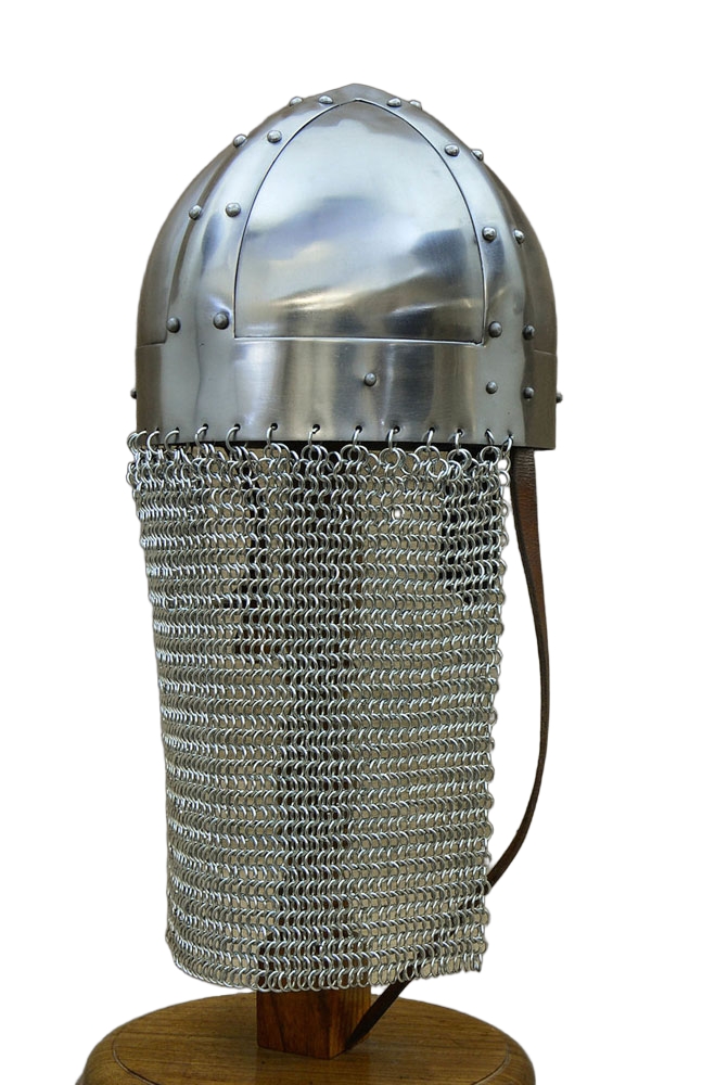 Nasal Bar Spangenhelm with Aventail - 20 Gauge
