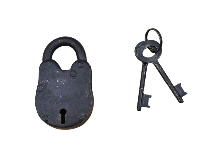 Small Iron Padlock
