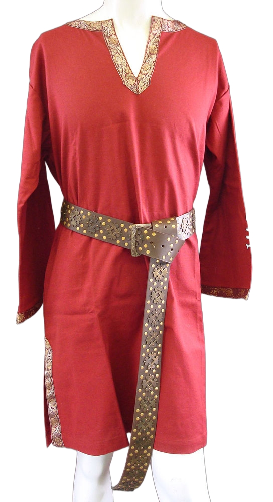 Medieval Leather Long Belt
