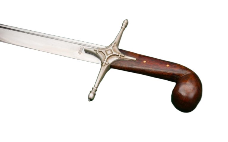 Persian Scimitar Blade with Curved Edge