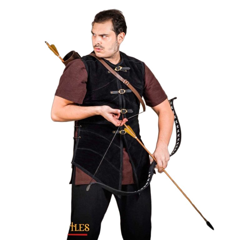 Durable Suede Leather Adventurers Jerkin