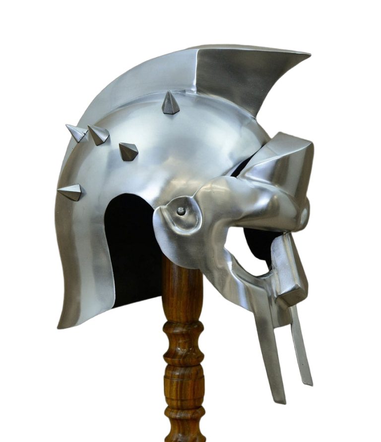 Gladiator Helm with Spikes - 18 Gauge