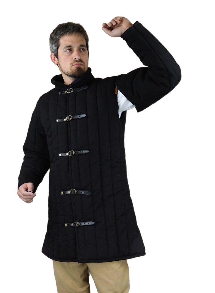 Medieval Light Gambeson - Black