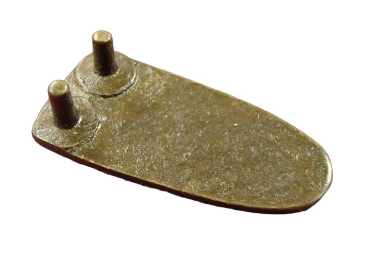 Antiqued Brass Viking Belt Chape