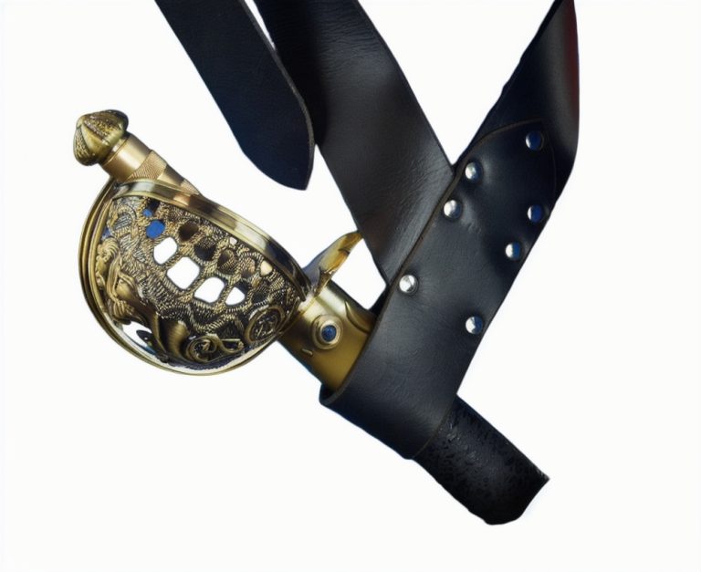 Swashbuckler's Baldric - Black
