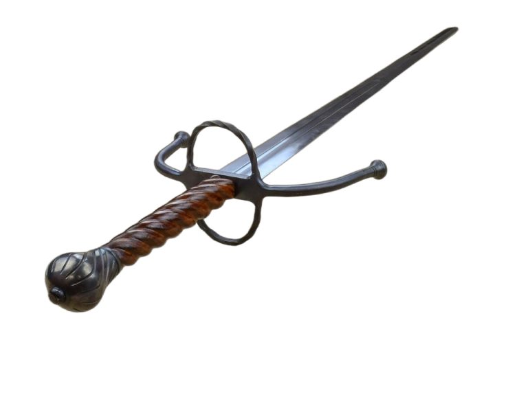 German Longsword with Twisted Wood Grip