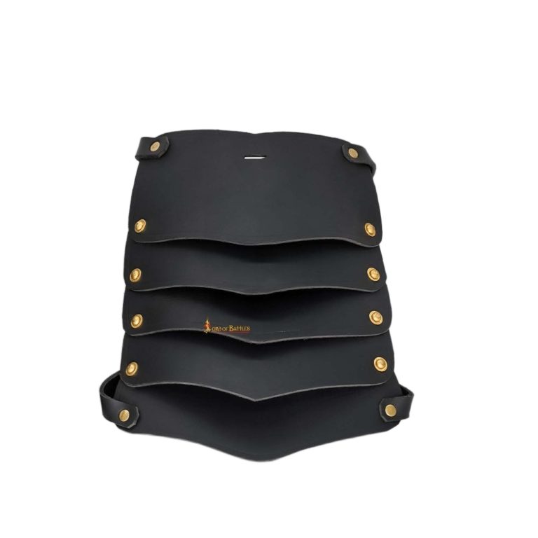 Viking Leather Pauldrons