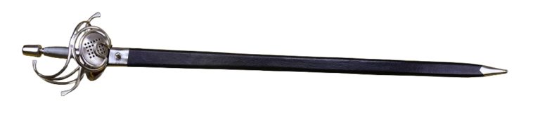 17th Century Pappenheimer Pierced Shell Guard Rapier