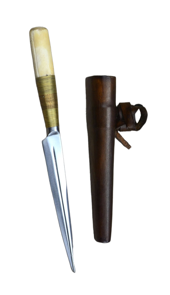 Medieval Bone Grip Utility Knife