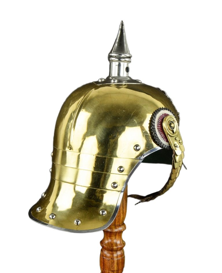 PickelHaube 1889 PreuBen Kurassier- Brass