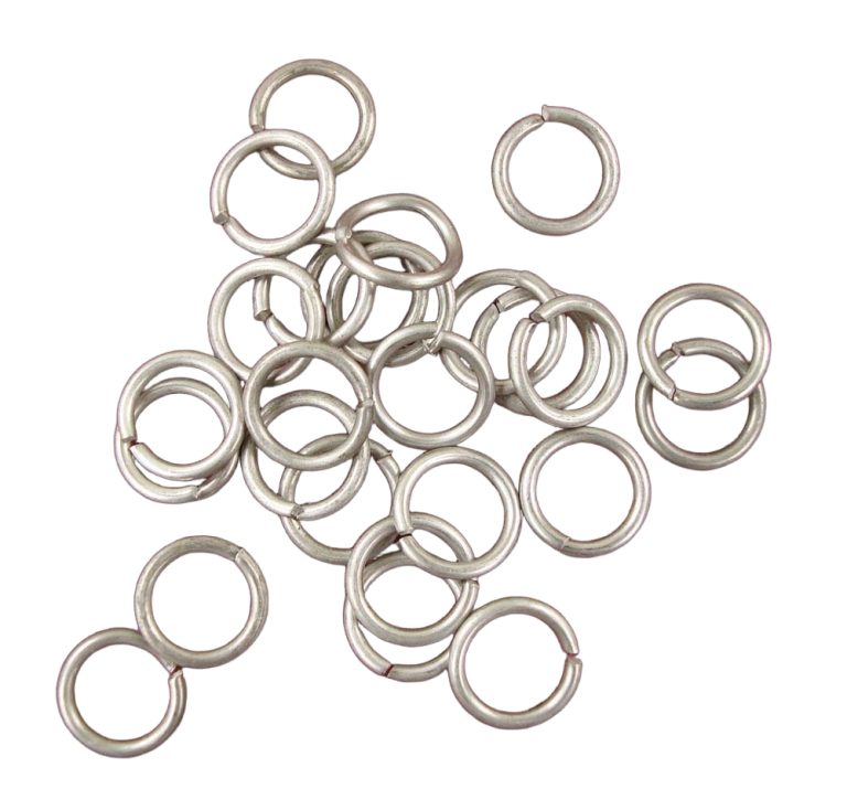 1 kgs Loose Chainmail Rings  Stainless Steel Round Rings 16 Gauge / 9mm  Butted  Close Out
