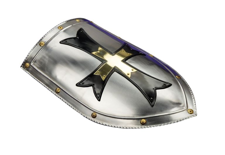 Crusader Steel Shield - 18 Gauge Steel