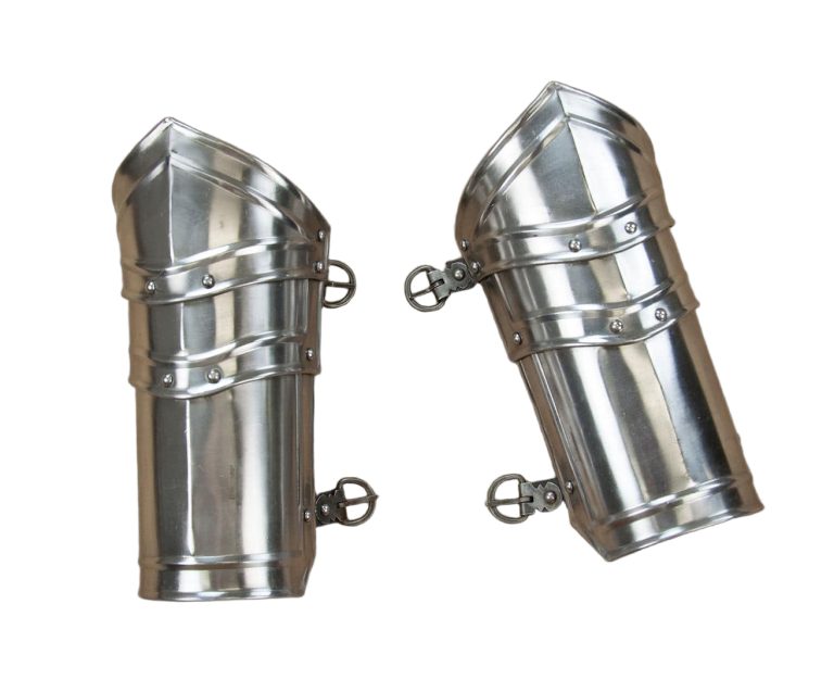 Ridged Bracers  18 Gauge Steel