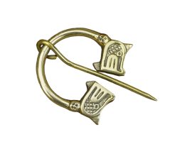 Large Viking Serpent Penannular Brooch
