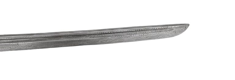 Damascus Russo-Japanese Kyu Gunto Army Sword