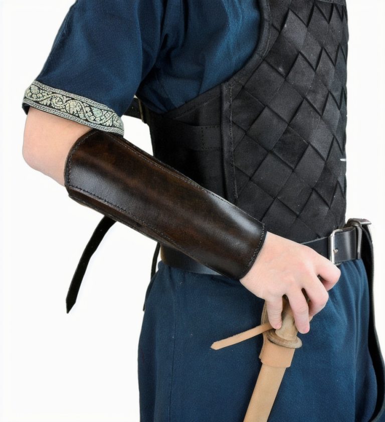 Padded Leather Bracers