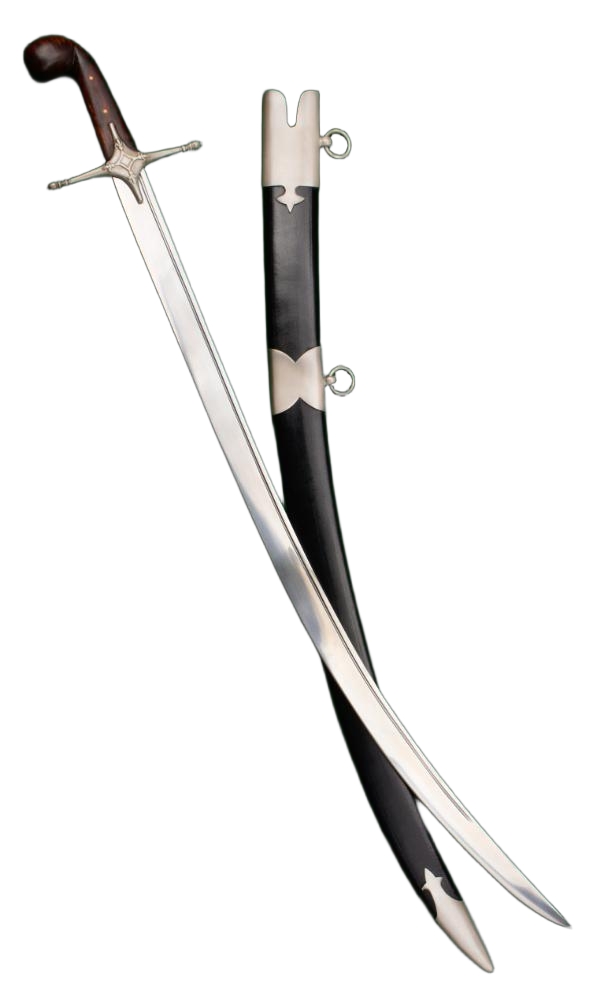Persian Scimitar Blade with Curved Edge