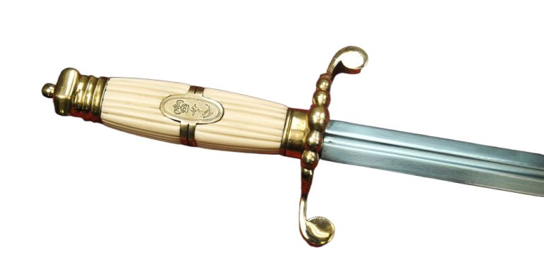British Naval Officer's 5-Ball Dirk