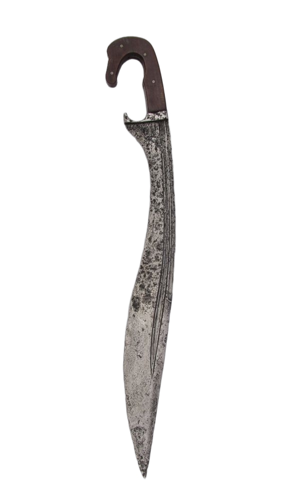 Iberian Falcata with Wood Grip