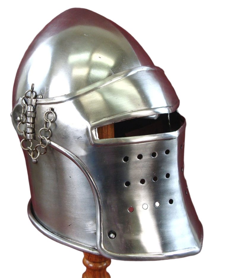 Visored Bascinet  16 Gauge Steel