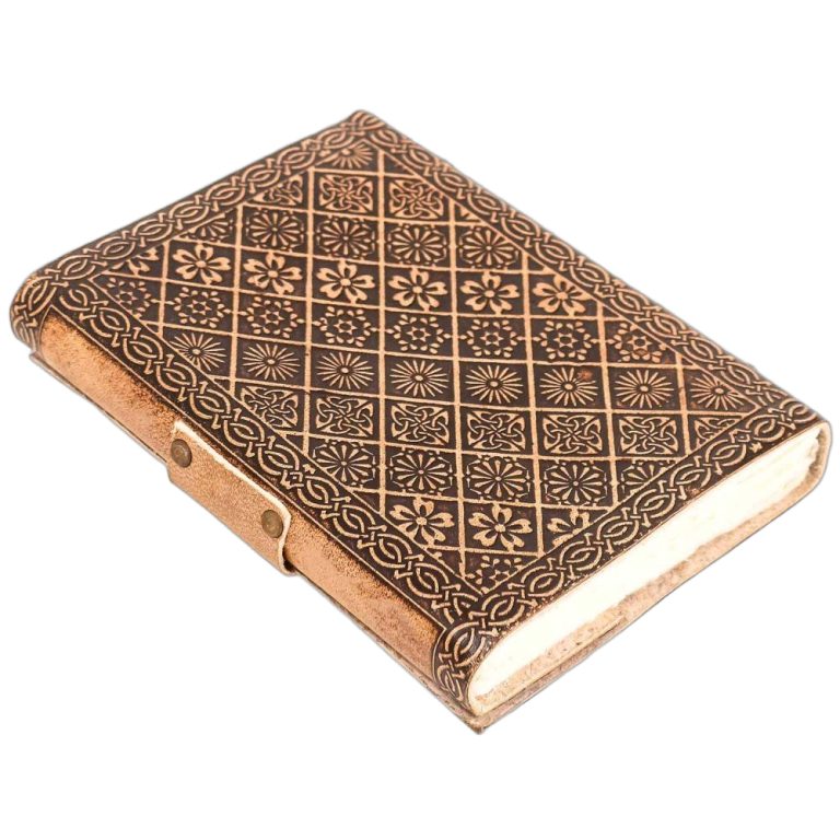 Handcrafted Genuine Leather Hamsa Journal