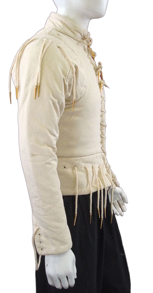 15th Century Arming Doublet - Natural