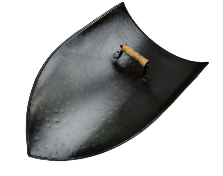 Blackened Steel Heater Shield  16 Gauge Steel
