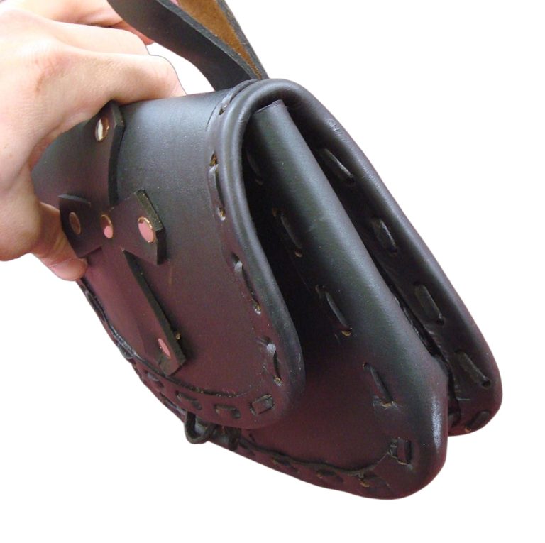 Paladin Pouch - Black Leather