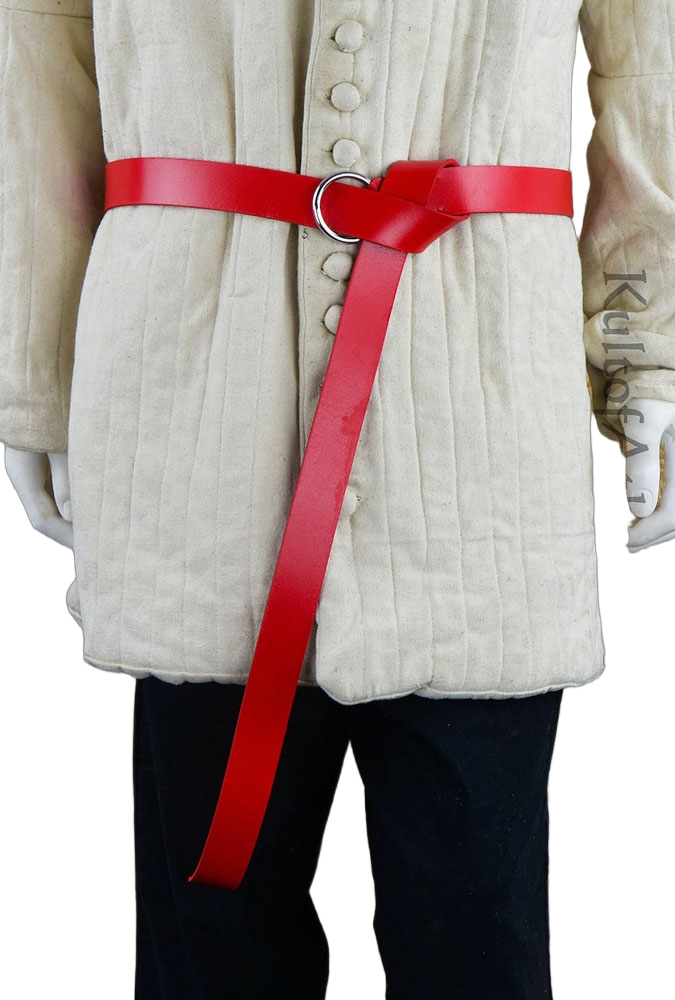 Medieval Red Ring Belt