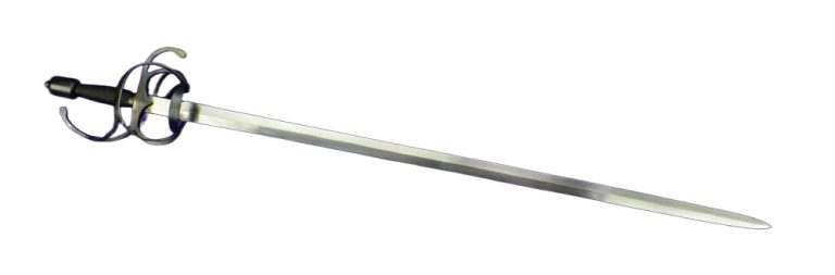 Blackened Swept Hilt Rapier