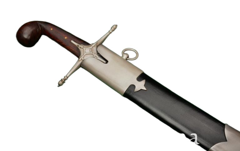 Persian Scimitar Blade with Curved Edge