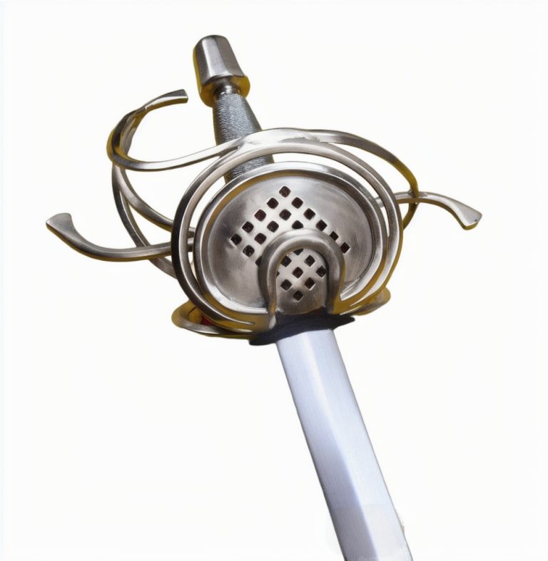 17th Century Pappenheimer Pierced Shell Guard Rapier