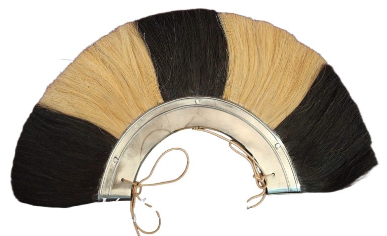 Black & White Plume for Deepeeka Helmets