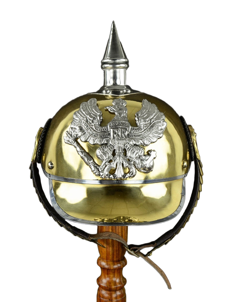 PickelHaube 1889 PreuBen Kurassier- Brass
