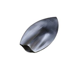 This wide leafblade arrowhead is crafted from high carbon steel – it is socketed and unsharpened.
This is a handcrafted item and the diameter of the open socket can vary – we highly recommend that you purchase these arrowheads first and then measure each one individually before determining what size of shaft you will need to fit them
Socket: Approximately 1/2″ x 3/8″