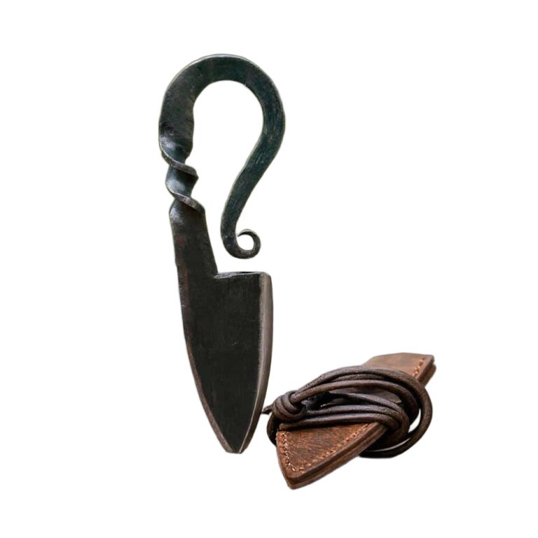Hand Forged Viking Neck Knife