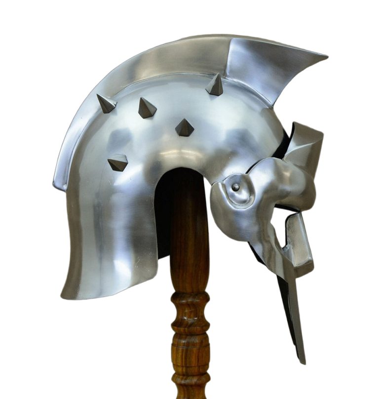 Gladiator Helm with Spikes - 18 Gauge