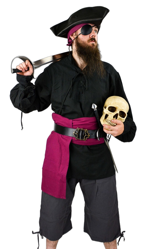 Leather Pirate Eye Patch