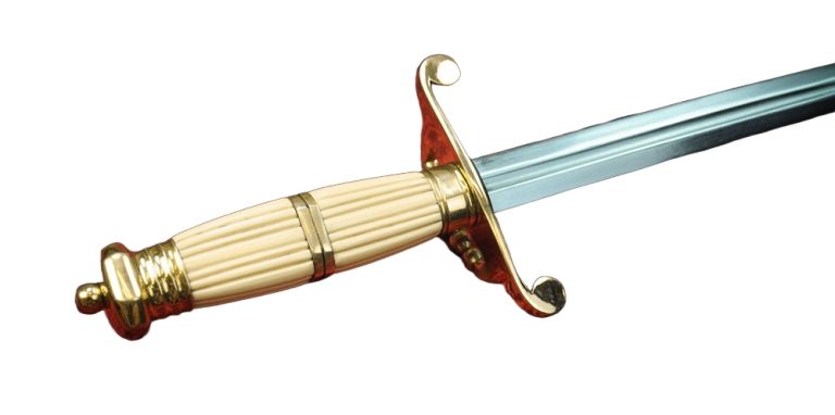 British Naval Officer's 5-Ball Dirk