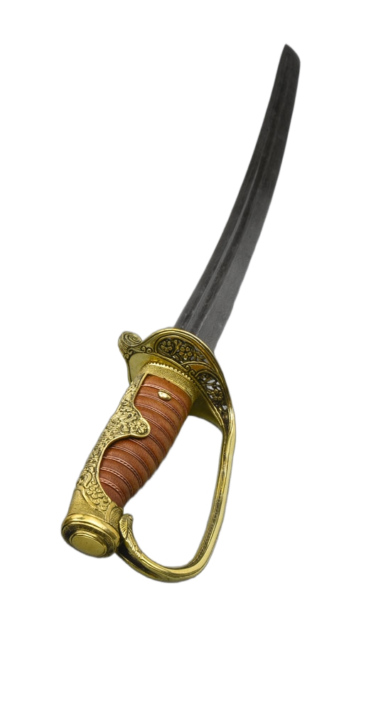 Damascus Russo-Japanese Kyu Gunto Army Sword
