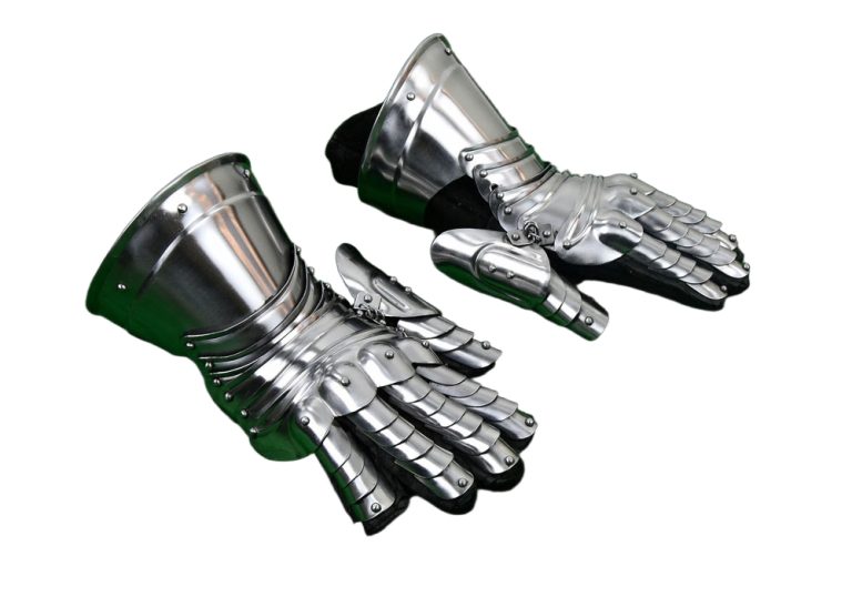 Medieval Knight Gauntlet Pair