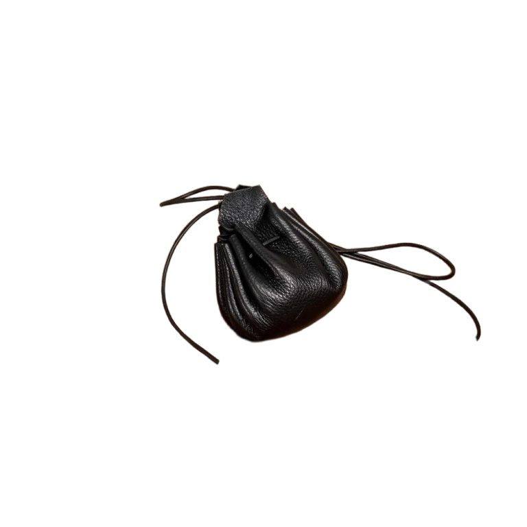 Leather Medieval Coin Pouch Belt