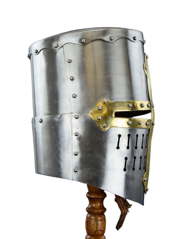 13th Century Great Helm - 16 Gauge
