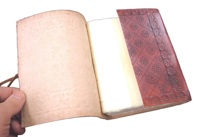 Leather-Bound Medieval Knight's Journal