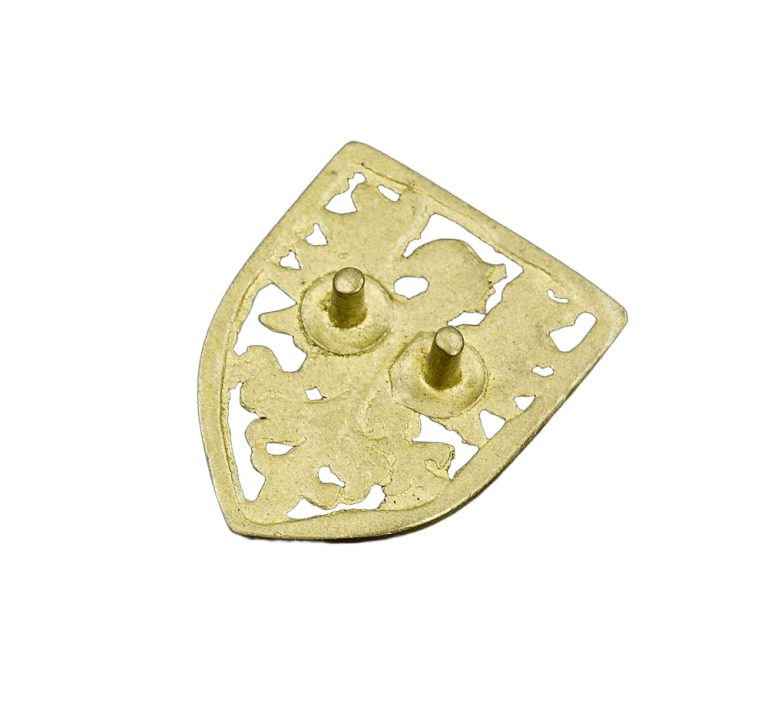 Large Eagle Shield Belt Studs / Conchos - Set of 5