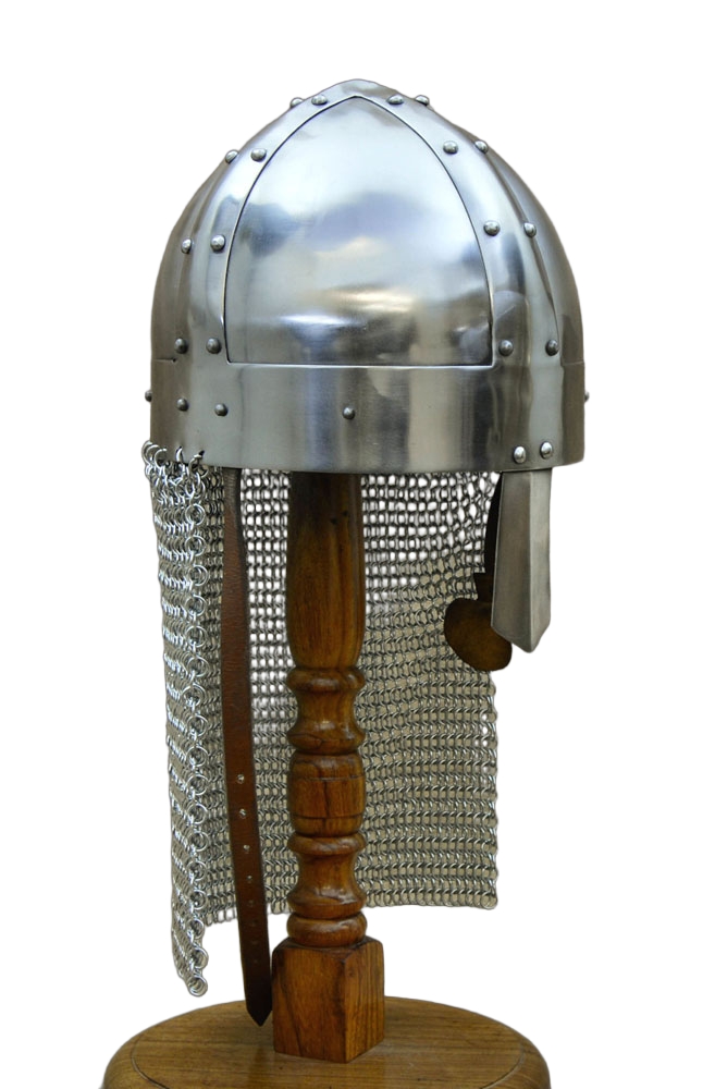 Nasal Bar Spangenhelm with Aventail - 20 Gauge