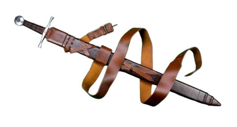 12th Century Crusader Sword with Scabbard