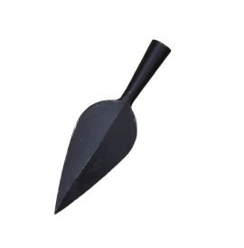 Blackened Teardrop Point Arrowhead